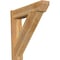 Ekena Millwork Traditional Slat Rough Sawn Outlooker, Western Red Cedar, 8"W x 34"D x 34"H OUT08X34X34TRA06RWR - alternate 1